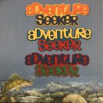 ADVENTURE SEEKER Camp 3D Scrapbook Die Cut Embellishment