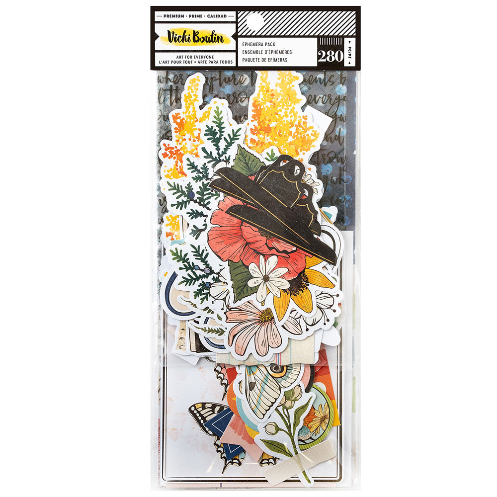 7AF27747-456C-49BE-AA0C-BB9207D79C0F.jpg American Crafts Vicki Boutin ART FOR EVERYONE Ephemera Pack 280pc - Image 1