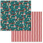 Bo Bunny Fa La La WARM & COZY 12"X12" Cardstock Paper