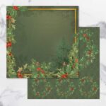 Couture Creations NAUGHTY OR NICE 12"X 12" Scrapbook Paper