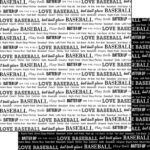 Scrapbook Customs BASEBALL PRIDE 2 12X12 Sports Sheet