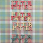 Welcome Baby Girl PITTER PATTER Custom Scrapbook Die Cut Embellishment