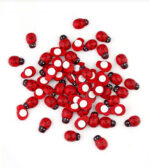 Scrapbooksrus 3D MINI LADYBUGS Embellishments 20pc - Image 2