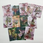 Tags & Ephemera 12pc VINTAGE FAIRIES GIRLS & BOYS ATC CARDS