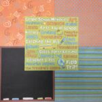 Sale SCHOOL Themed Lot 6pc Scrapbook Pack - Image 2