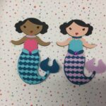MERMAID Scrapbook Die Cut Embellishment