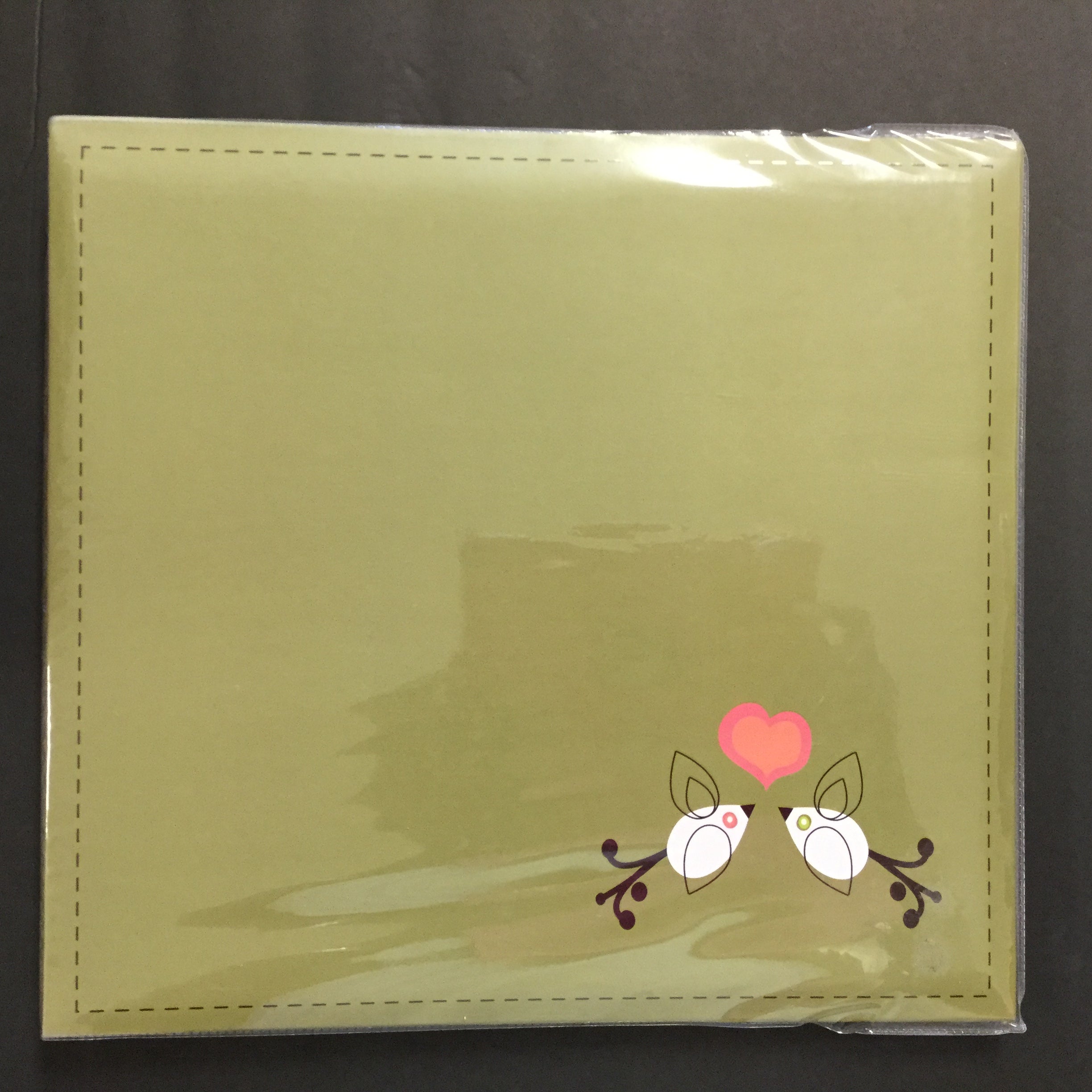 7E915638-5E0C-4482-BB4C-224D869D07B4.jpg Recollections LOVE BIRDS 12"X12" Scrapbook Album - Image 1