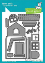 Lawn Cuts BUILD A HOUSE Custom Craft Dies 14pc