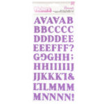 Thickers DREAMER Glitter Foam Alphabet Stickers