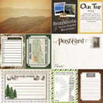 Scrapbooksrus GREAT SMOKY MOUNTAINS KIT 12"x12" Scrapbook Paper Stickers 5pc - Image 6