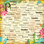 Hawaii 10pc BIG ISLAND Scrapbook Kit Paper Stickers - Image 5