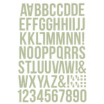 Simple Stories ColorVibe BOHO Alpha Sticker Book - Image 8