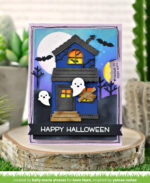 Lawn Cuts BUILD A HOUSE HALLOWEEN ADD-ON Custom Craft Dies 12pc - Image 2