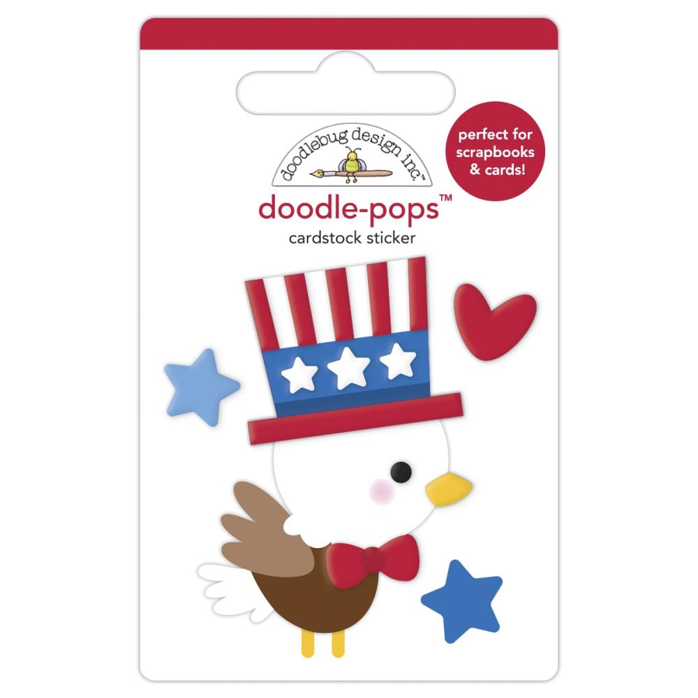 7FF636C3-E081-41E4-99FB-3DFF6070567B.jpg Doodlebug SAMMY Doodle-Pops 3D Stickers - Image 1