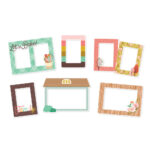 Simple Stories What’s Cookin? CHIPBOARD FRAMES 6pc - Image 2