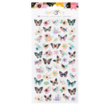 American Crafts April Ivy Puffy Sticker Pegatinas 55p