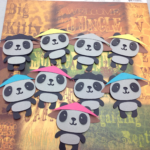 Panda Die cut