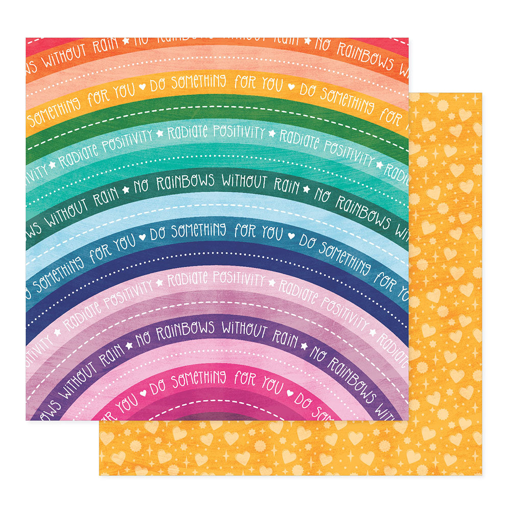 800E327B-A617-41C4-917D-D751283D6ECA.jpg Shimelle Reasons To Smile RADIATE POSITIVITY 12"X12" Paper - Image 1