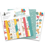 P13 HAPPY BIRTHDAY 12"X12" Designer Paper Pack 14pc.
