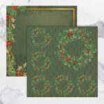 Couture Creations NAUGHTY OR NICE 12"X 12" Scrapbook Paper - Image 2