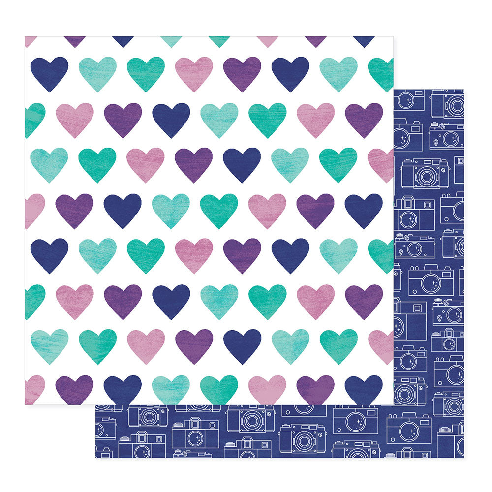 80ED9A0B-0FAF-4A21-A6CD-D394C27CCB68.jpg Shimelle Reasons To Smile KEEP LAUGHING 12"X12" Paper - Image 1