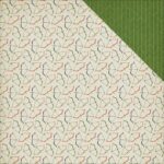 Echo Park Once Upon a Time BOWS AND ARROWS 12"x12" Scrapbook Paper