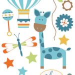 Paper House HELLO BABY BOY 3D Puffy Stickers 22pc