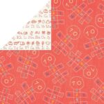 Grant Archival Grace Taylor HOPSCOTCH 12x12 Scrapbook Paper