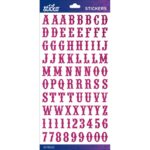 Sticko GLITTER CARNIVAL Small Alphabet Stickers 83pc - Image 5