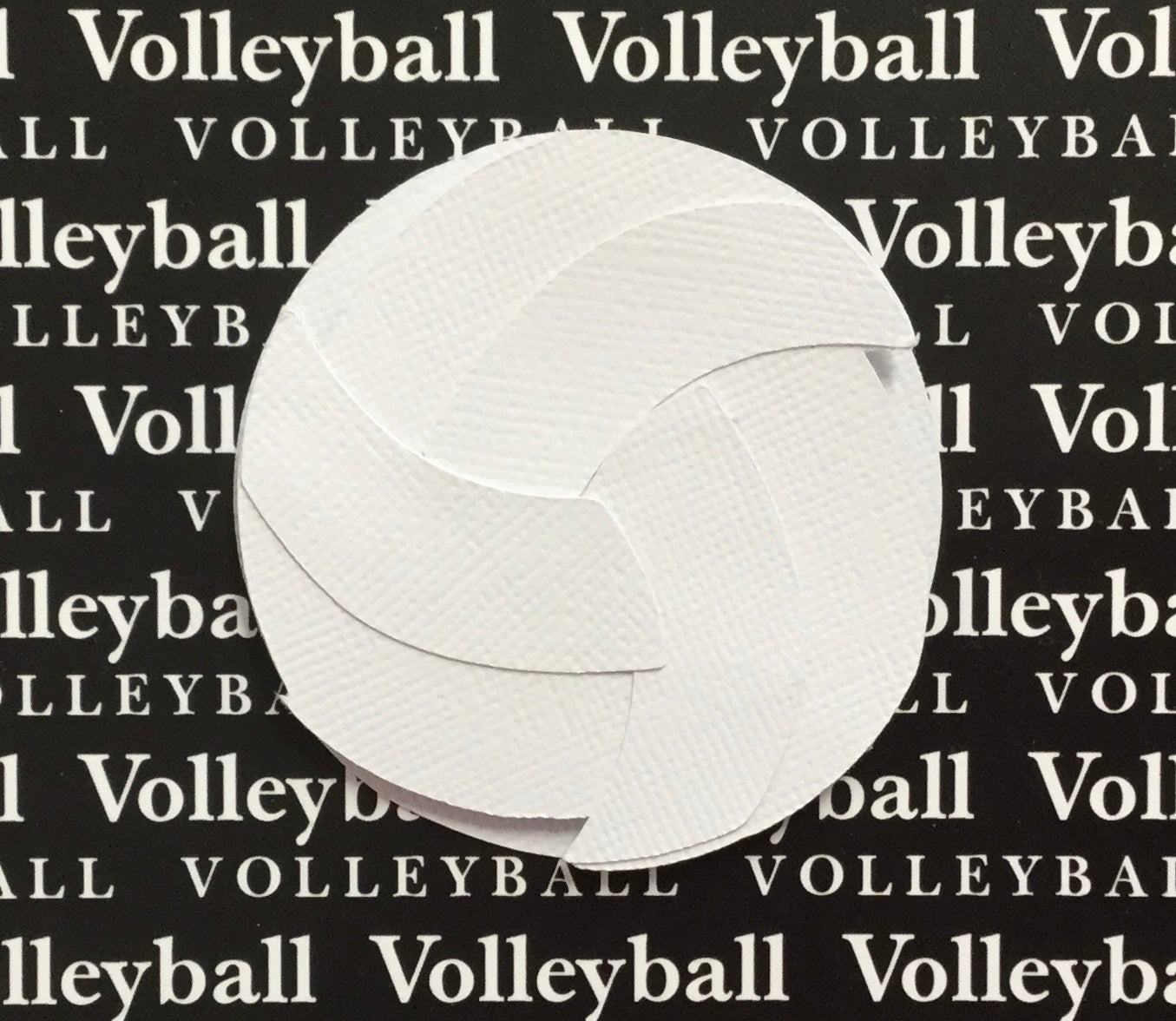 81C749C5-BDAD-4A34-A3E5-4FEA5371A289.jpg VOLLEYBALL Sports Scrapbook Die Cuts - Image 1
