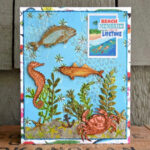 Carta Bella Summer Splash GONE FISHING 12"x12" Paper - Image 2