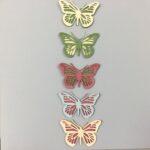 BUTTERFLIES Custom Scrapbook Die Cuts