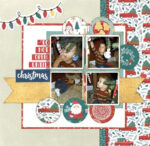 Bo Bunny Fa La La WARM & COZY 12"X12" Cardstock Paper - Image 2