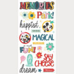 Simple Stories SAY CHEESE HAPPIEST PLACE Foam Stickers 48pc - Image 4