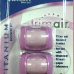Westcott Trim Air Replacement Blade VIOLET 2 pc.