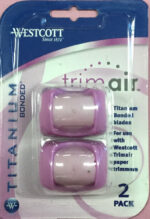 Westcott Trim Air Replacement Blade VIOLET 2 pc.