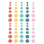 Simple Stories SAY CHEESE HAPPIEST PLACE Glitter Element Dots - Image 2
