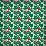 Scrapbook Customs CASINO CARDS & CHIPS 12"X12" Scrapbook Paper - Image 3