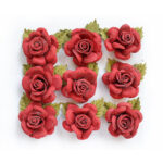 Little Birdie Handmade Flowers KARIN POPPIES AND ROSES - Image 2