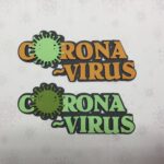 Corona Covid-19 Quarantine Scrapbook DieCuts CORONAVIRUS - Image 2