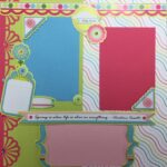 Page Kit SPRING IS HERE (2) 12x12 Scrapbook Layouts