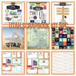 Scrapbook Customs UTAH SCRAPBOOK KIT Papers and Stickers 9pc
