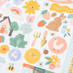Pebbles SUNNY BLOOMS Cardstock Stickers 77pc - Image 3