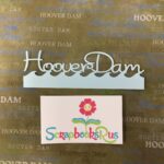 HOOVER DAM WAVE Travel LasVegas Laser Cuts 2"X 6.5" - Image 4