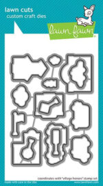 Lawn Fawn VILLAGE HEROES Stamp & Die Set - Image 2
