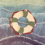 Buoy LIFE SAVER Scrapbook Die Cut Embellishment - Image 2