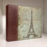 Post Bound EARTHY PARIS 6"X6" Scrapbook Memory Album - Image 2