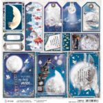 Ciao Bella Moon and Me FRAMES & TAGS 12x12 Paper - Image 2