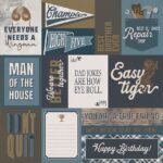 Photoplay WINGMAN 12X12 Scrapbook Paper - Image 2