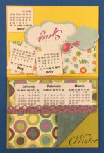 Handmade FLIP CALENDAR 2020-2021 - Image 4